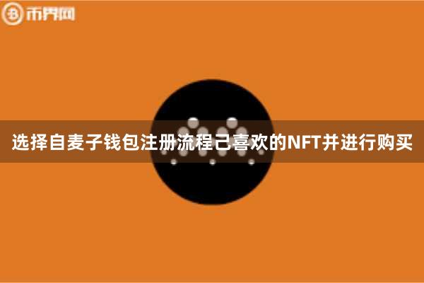 选择自麦子钱包注册流程己喜欢的NFT并进行购买