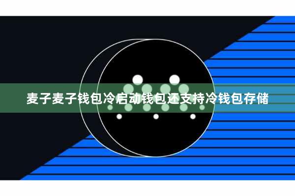 麦子麦子钱包冷启动钱包还支持冷钱包存储