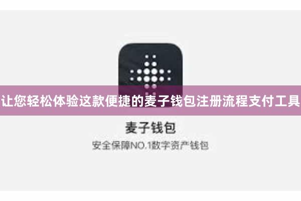 让您轻松体验这款便捷的麦子钱包注册流程支付工具